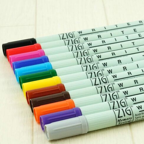 Zig Memory System Writer Dual-Tip Markers, Multicolor, 8-Pack in Saudi Arabia