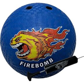 Playground Ball, Kickball, Dodgeball, Rubber Bowling Ball for All Ages, Training Ball for Outdoor & Indoor Games