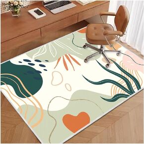 3×4ft/36×48in Home Office Chair Mat for Hardwood Floor, Anti-Slip Desk Chair Mats, Computer Gaming Chair Mat for Rolling, Low Pile Carpet Floor Chair Mat(Green)