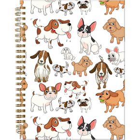 Spiral Journal Notebook,A5 Hardcover Lined Journals for Women Girl 6 x 8.3 in,120 Pages Thick Paper,Cute College Ruled Writing Notebook for Gifts Office Work School(Lightning football)