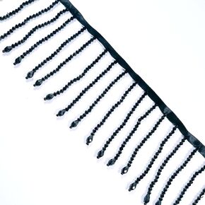 1 ياردة حجر الراين الشريط شرابة غير النظامية حجر الراين هامش حجر الراين شرابة الكريستال مطرز هامش تقليم الخياطة مطرز هامش لستائر أباجورة والملابس DIY الديكور الزفاف (أبيض) in Kuwait