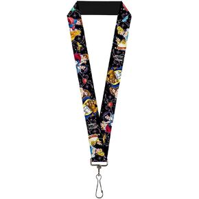 Buckle Down Lanyard-1.0-Disney Princesses & Prince's Dancing