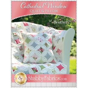 Cathedral Window Quilt & Pillow Pattern