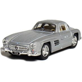 سيارة مرسيدس بنز 300 SL كوبيه مقاس 5 بوصات 1954 من Castle Toys (مقياس 1:36)، فضي