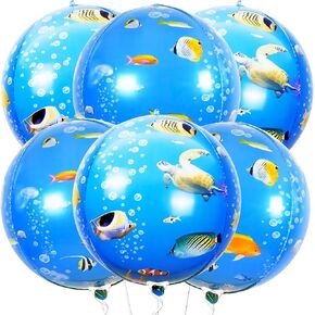 KatchOn, Leopard Balloons for Birthday Party - Big 22 Inch, Pack of 6 | Cheetah Balloons for Cheetah Birthday Decorations | Leopard Print Balloons, Leopard Party Decorations | Cheetah Print Balloons