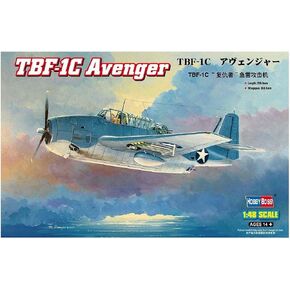 Hobby Boss TBF-1C Avenger Airplane Model Building Kit