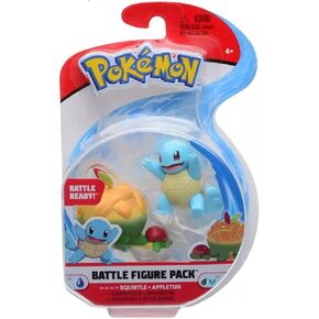 Pokemon - Battle Figure 2pk (Squirtle & Appletun)