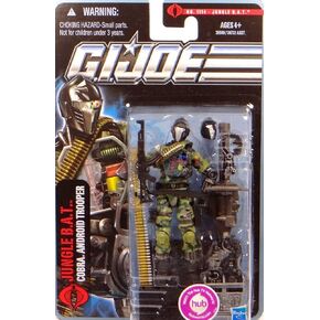 G.I. Joe The Pursuit of Cobra Jungle B.A.T. Cobra Android Trooper No. 1114 3-3/4 Inch Scale Action Figure