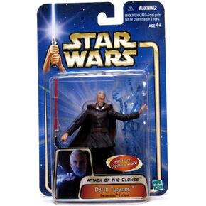 Star Wars Attack of The Clones Figure: Darth Tyranus (Geonosian Escape)