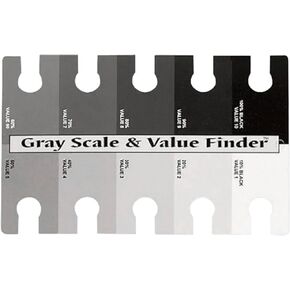 Color Wheel Gray Scale and Value Finder