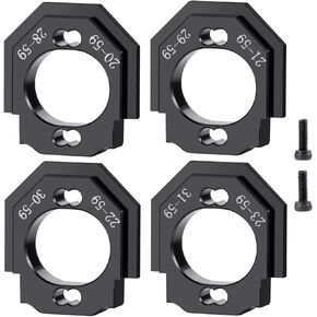 4pcs/Set Aluminum Adjustable RC Motor Mount for 1/18 ARRMA Granite GROM 4X4 Monster Truck 1/14 Mojave Grom Mega 380 Upgrade Parts