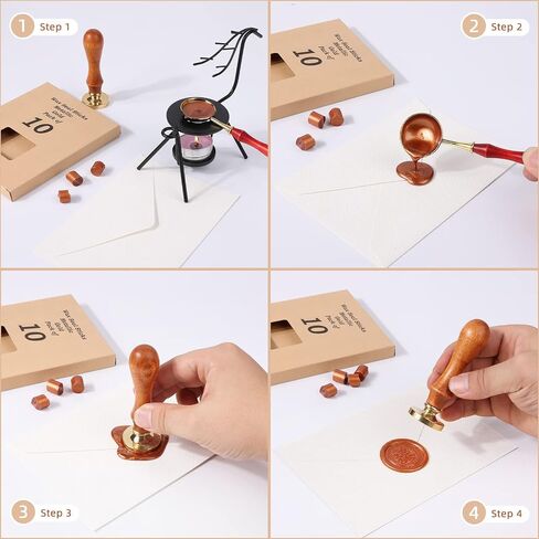 Gun Glue Sealing Wax Sticks for Wax Seal Stamp - Metallic Wine Red, Great for Wedding Invitations, Cards Envelopes, Snail Mails, Wine Packages, Christmas Gift Ideas, Pack of 10 in Saudi Arabia