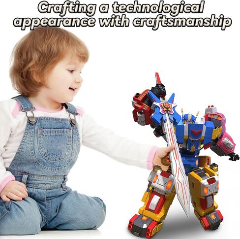5-in-1 Transforming Vehicles Playset Include Motorcycles, Planes, Go-Karts -STEM Stacking Car Kit, Robot Transformation, Birthday Gift for Toddler Kids 7 Years Old Boys Girls in Saudi Arabia