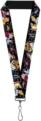 Buckle Down Lanyard-1.0-Disney Princesses & Prince's Dancing in Saudi Arabia