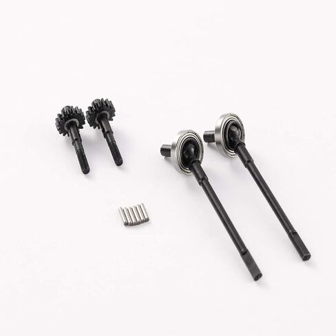 Hardened Steel Front Portal Axle CVD Drive Shaft for SCX10 II RC Crawler Upgrade Parts (Front) in Kuwait
