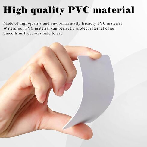 30pcs Blank Credit Cards Plastic Cards Blank Plastic Cards PVC ID Cards Badge Cards(CR80 30 Mil) Compatible with Most Photo ID Badge Printers in Saudi Arabia