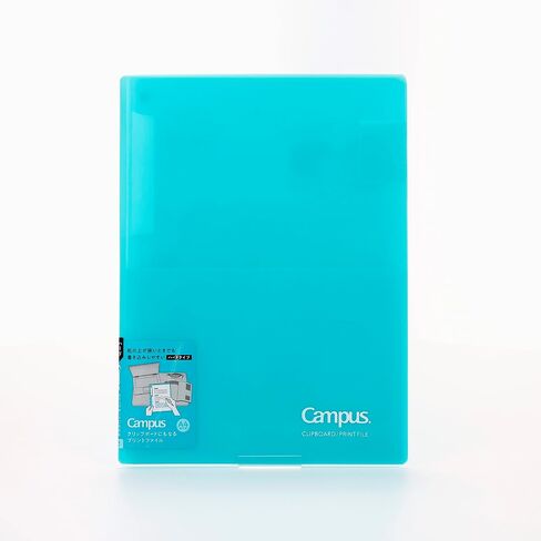 Kokuyo Campus Clipboard Print File، Clip Folder، File Folder، A4، رمادي، Japan Import (FU-CEH755M) in Kuwait