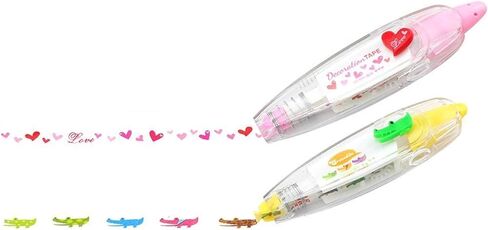 DIY Decorative Correction Tape for Scrapbooking Greeting Card Letter Diary Stationery School Supplies (Set of 4) in Kuwait