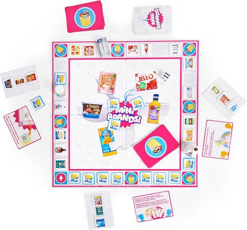 Spin Master Games, Toy Mini Brands Add to Cart Game, 4 Collectible Toy Mini Brands Figures, Family Game, Christmas Gifts for Kids, for Ages 6+ in Saudi Arabia