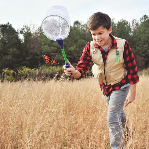 تتضمن مجموعة هدايا Wild Adventure Nature موئل الحشرات، ومصاصة الحشرات، وشبكة، وعدسة مكبرة، وملاقط، وألعاب تعليمية، ومجموعة أدوات التقاط الحشرات، وهدايا للأولاد العلميين، وتعلم الطبيعة، ومجموعة كاملة، 3+ in Kuwait