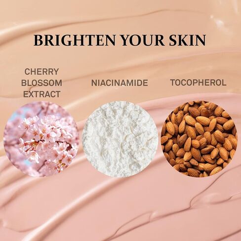 وسادة COSNORI Blossom Tone Up شفافة - غطاء لهجة ووسادة تصحيح - تدوم طوال اليوم، تركيبة خفيفة الوزن للمسة نهائية غير لامعة، 0.47 أونصة سائلة. in Saudi Arabia