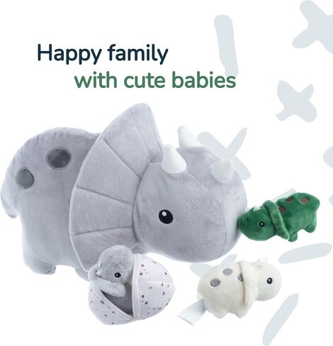 PixieCrush Stuffed Unicorn Pillow with 4 Unicorn Babies - Magical Rainbow Plushie for Girls Ages 3-8 - Surprise Toys for Girls - Stuffed Unicorn Plushie Toy Set in Saudi Arabia