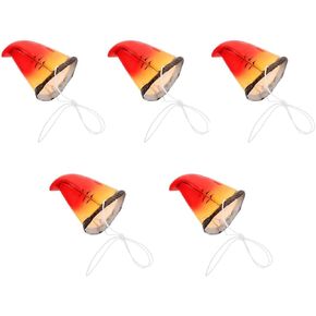jarbins 5Pcs Toucan Mask for Animal Bird Beak Mask Parrot Beak Nose Mask Novelty Parrot Mask Costume Nose Props Accessory for Halloween Cosplay Decorations