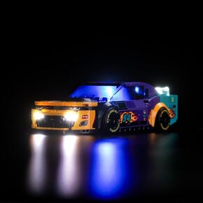 Light Compatible with Lego 76935 NASCAR Next Gen Chevrolet Camaro ZL1 - No Models Only Light, Creative Lighting Set Accessories Compatible with Lego 76935 Set