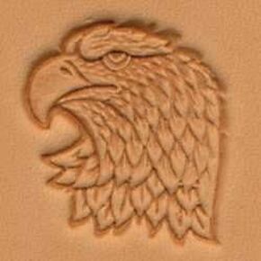 Tandy Leather 3D Left Face Eagle Head Stamp 88361-00