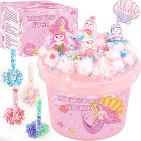 Mermaid Slime Set, Ocean Slime Suitable for Girls and Boys Birthday Gifts, Party GiftsChildren's Slime ﻿