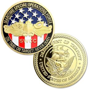 Joygulls SWCC Coin Maritime Special Operations Force Commemorative Challenge Coin Commemorative Navy Coins Collectibles