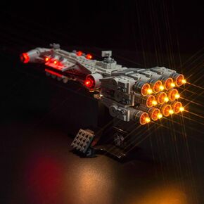 VONADO LED Light Kit Compatible with Lego Tantive IV 75376 25th Anniversary (No Models Only Light) Creative Lighting Set Accessories Compatible with Lego Iantive Iv 75376