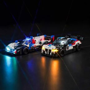 VONADO LED Light Kit Compatible with Lego Audi S1 e-tron Quattro Race Car 76921 (No Models Only Light) Creative Lighting Set Accessories Compatible with Lego Audi Race Car 76921 Building Set in Kuwait