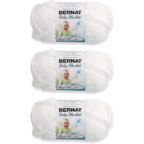 Bernat Baby Blanket Yarn (3-Pack) White 161103-30053