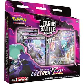 Pokemon Cards: Shadow Rider Calyrex VMAX League Battle Deck, Multicolor