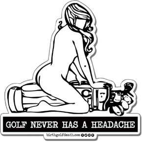 Golf Sticker Decal