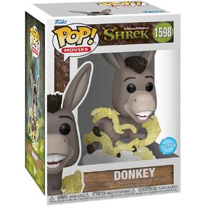 Funko Pop! Movies: DreamWorks 30th Anniversary - Shrek, Donkey with Glitter