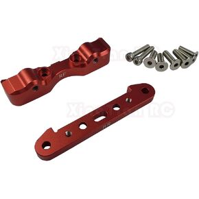 Aluminum Rear Lower Suspension Mount for Arrma 1/5 KRATON Outcast 8S BLX Upgrade Parts - Red