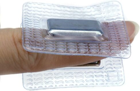 Semetall 6 قطع مخفية غير مرئية خياطة مغناطيسية 0.8 "* 0.4" مستطيل PVC خياطة المفاجئة in Kuwait
