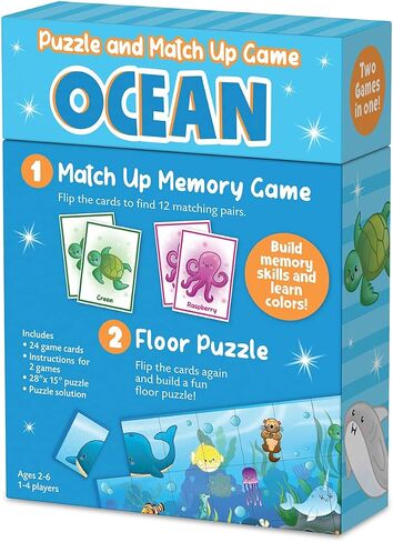 Peaceable Kingdom Unicorn Puzzle and Match Up Game in Kuwait