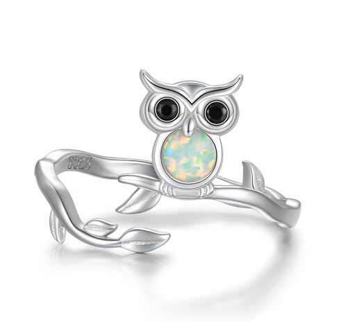Axolotl Ring 925 Sterling Silver - Adjustable Open Heart Cubic Zircon Rings Cute Animal Jewelry Promise Gifts for Women Girls Teen in Saudi Arabia
