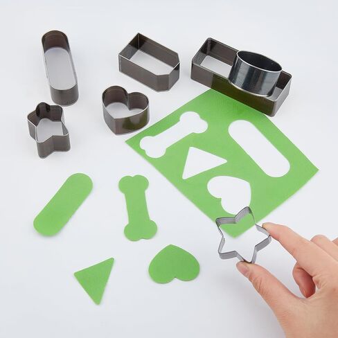 SUPERDANT Manual Leather Punching Die Hole Puncher Cutter Craft Tools DIY Leather Die Cutting Hollow Punch Cutter Tool for Jewelry Designs Keychain Handmade DIY Craft in Saudi Arabia