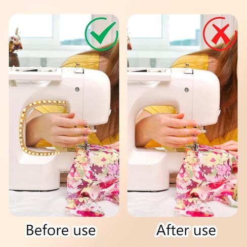 شريط إضاءة لآلة الخياطة، ضوء أبيض 11.8 بوصة DC5V USB شريط إضاءة LED وكابل USB بطول 5.6 قدم مع خاصية التعتيم باللمس، يناسب آلات الخياطة in Kuwait