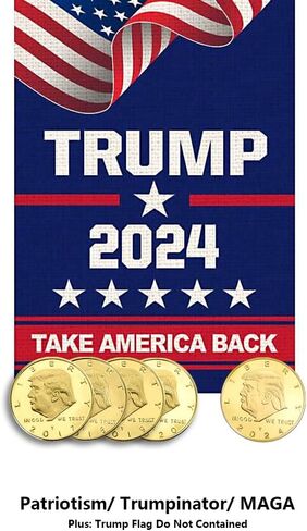 Donald Trump Challenge Coins 2020 - President Commemorative Coin Collectibles, Gold Plated Presidential Novelty Coin 1 pcs in Saudi Arabia