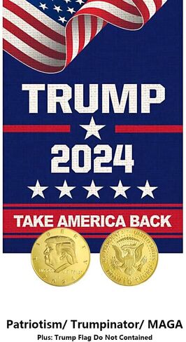 Donald Trump Challenge Coins 2020 - President Commemorative Coin Collectibles, Gold Plated Presidential Novelty Coin 1 pcs in Saudi Arabia