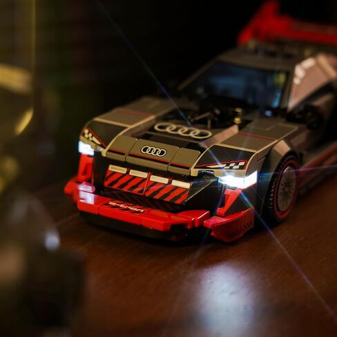 VONADO LED Light Kit Compatible with Lego Audi S1 e-tron Quattro Race Car 76921 (No Models Only Light) Creative Lighting Set Accessories Compatible with Lego Audi Race Car 76921 Building Set in Kuwait