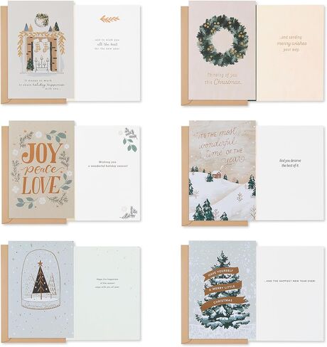 American Greetings Christmas Cards with Envelopes, Traditional Winter Designs (25-Count) in Saudi Arabia