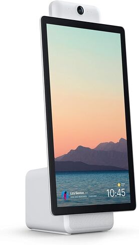 Portal Mini Black مقاس 8 بوصات من Facebook. مكالمات فيديو ذكية بدون استخدام اليدين مع Alexa المدمج in Kuwait