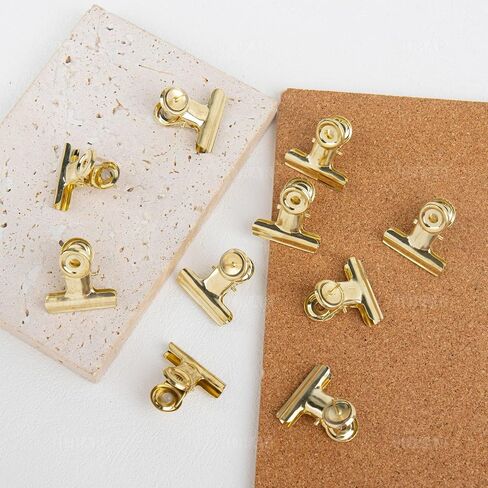 AUEAR, 30 Pack Metal Push Pin Clips Bulldog Clips Heavy Duty Clips Thumb Tacks with Clips for Cork Boards Bulletin Boards and Cubicle Walls Silver in Saudi Arabia