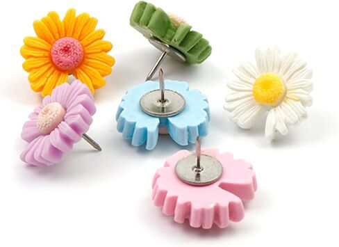 100PCS Star Shape Multi-Color Push Pins, Plastic Decorative Thumb Tacks for Wall Hanging Bulletin Board Calendar Photo in Saudi Arabia